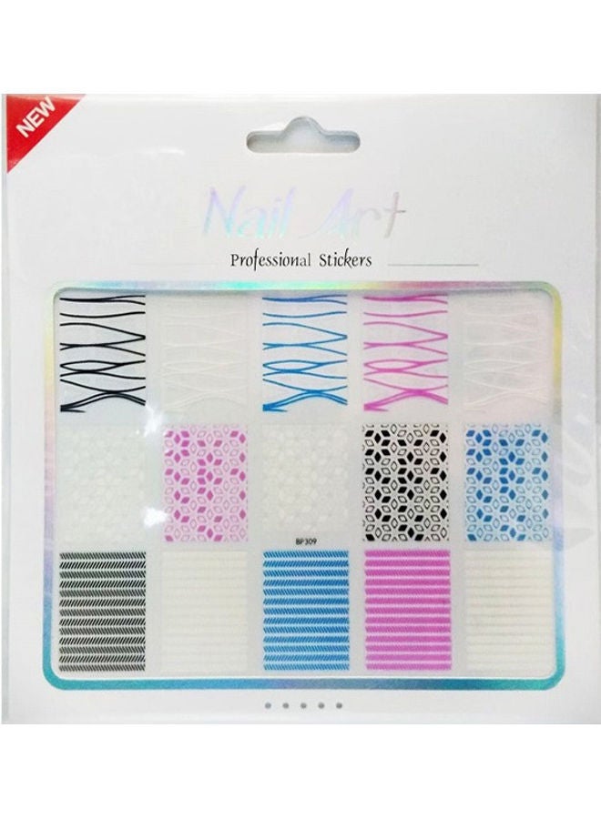Nail Sticker Multicolour
