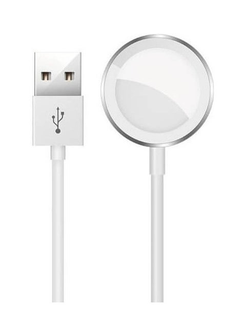 Magnetic Charger Cable White