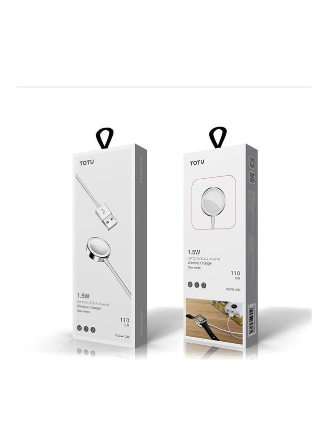 Magnetic Charger Cable White