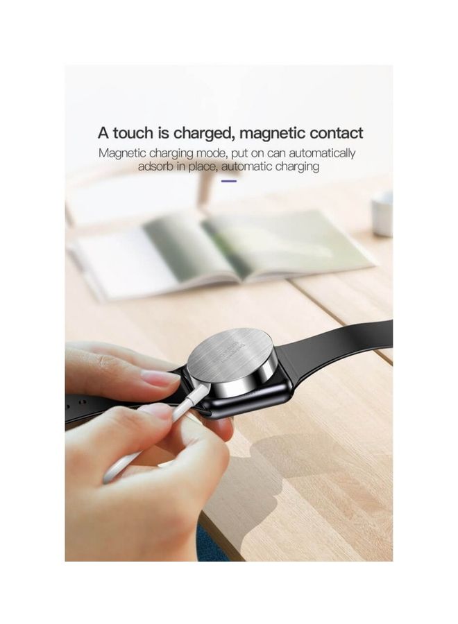 Magnetic Charger Cable White