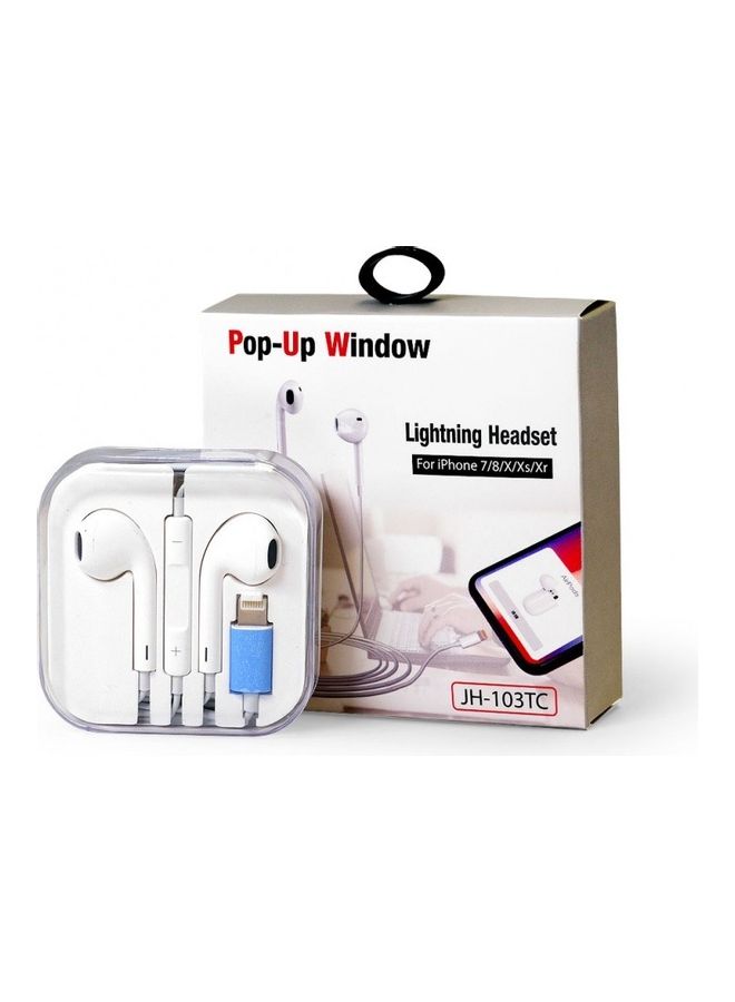 Generic - Pop-Up Window Lightning Headset White - Image 1