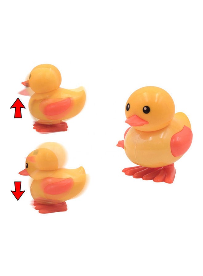 1-Piece Wind Up Jumping Duck Toy For Kids 7x7.5x9cm - Image 2
