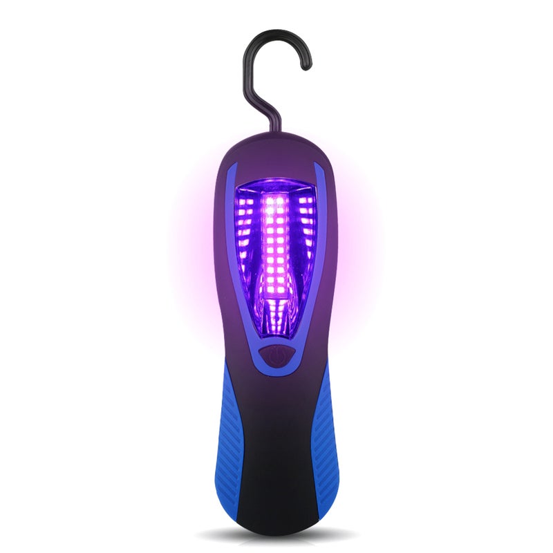EHOME Compact and lightweight Handheld UV Sterilizer Lamp 21cm Black  - Image 1