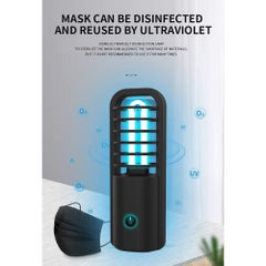 EHOME Compact and lightweight Handheld UV Sterilizer Lamp 19.5cm Black  - Image 2
