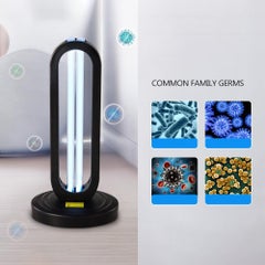 EHOME Ozone Compact and lightweight UV Disinfection Lamp Black  - Image 2