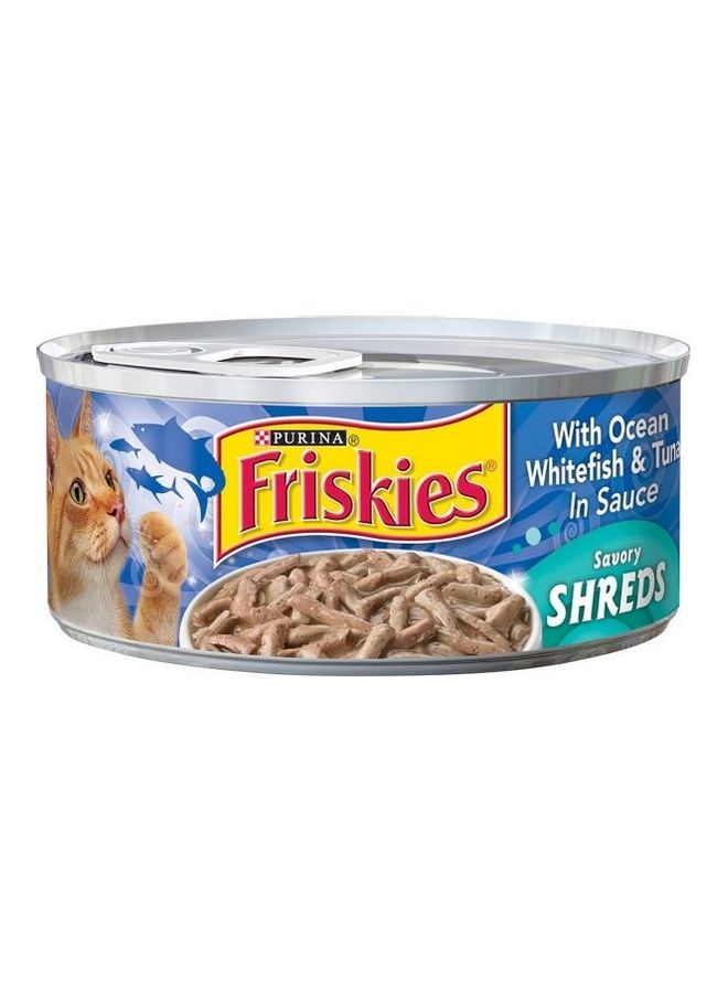 فريسكس طعام رطب بالتونة والسمك الأبيض المحيطي للقطط 156جرام