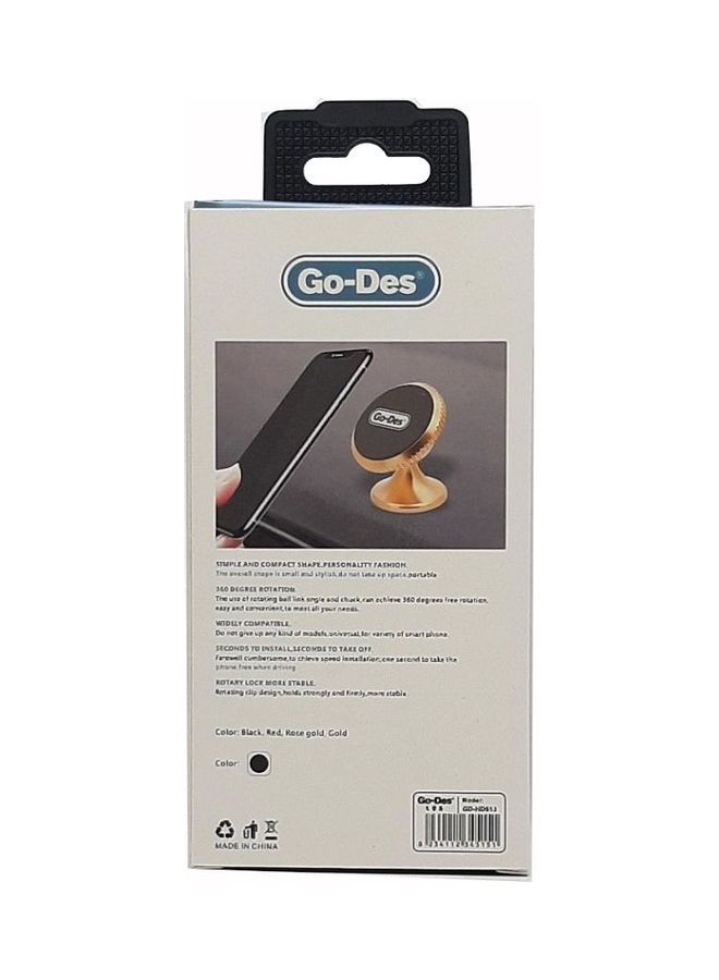 جو-ديز حامل سيارة مغناطيسي ذهبي - Image 2