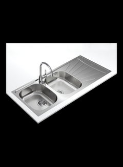 Inset Reversible Sink With Matt Finish Stainless Steel 1cm - v1608572663/N43254977A_4