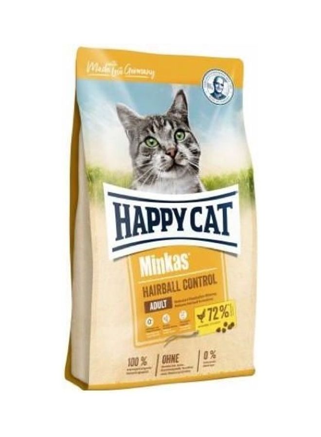 HappyCat - Minkas Hairball Control Cat Dry Food 10kg - Image 1