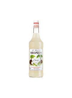 MONIN Organic Coconut Syrup 1Liters 
