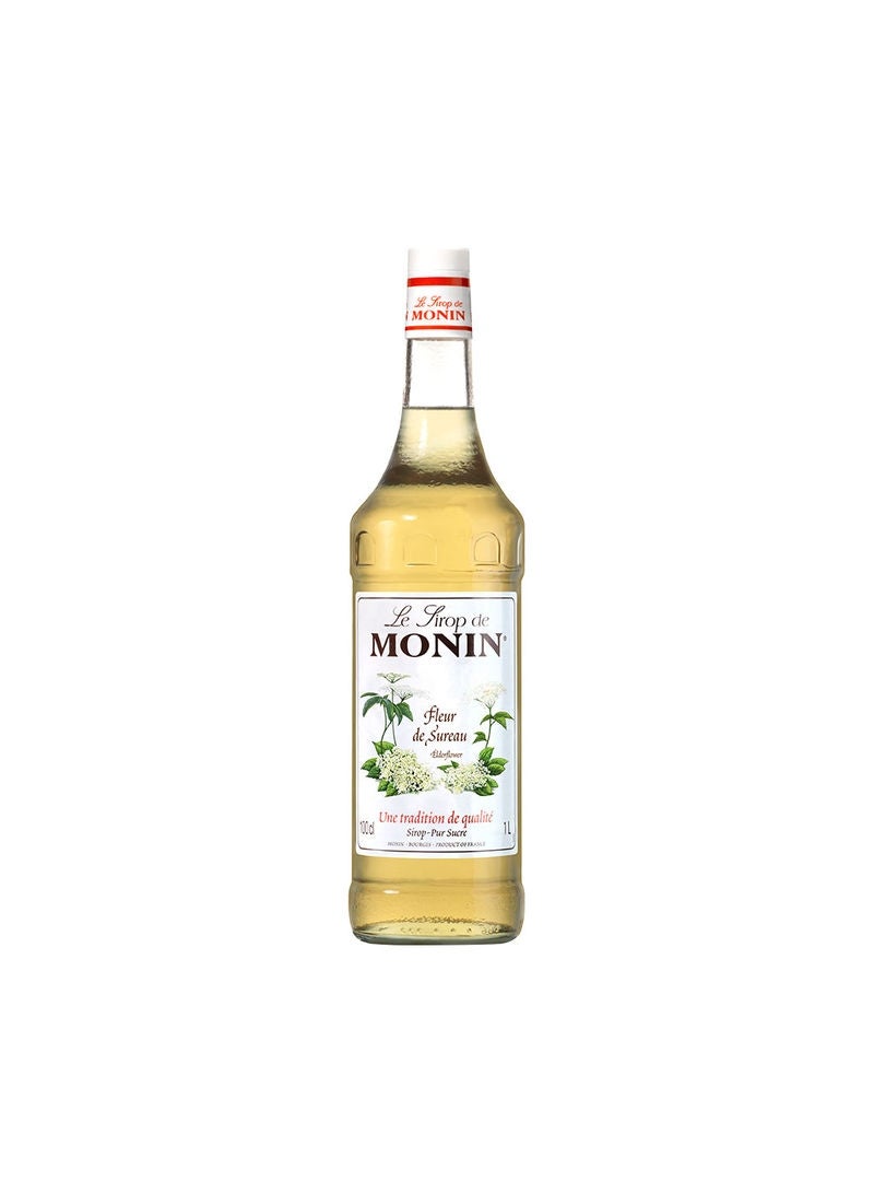 MONIN Organic Elderflower Syrup 1Liters 