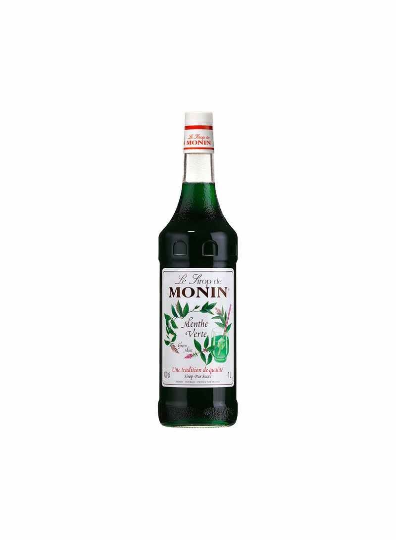Monin Organic Green Mint Syrup 1Liters 