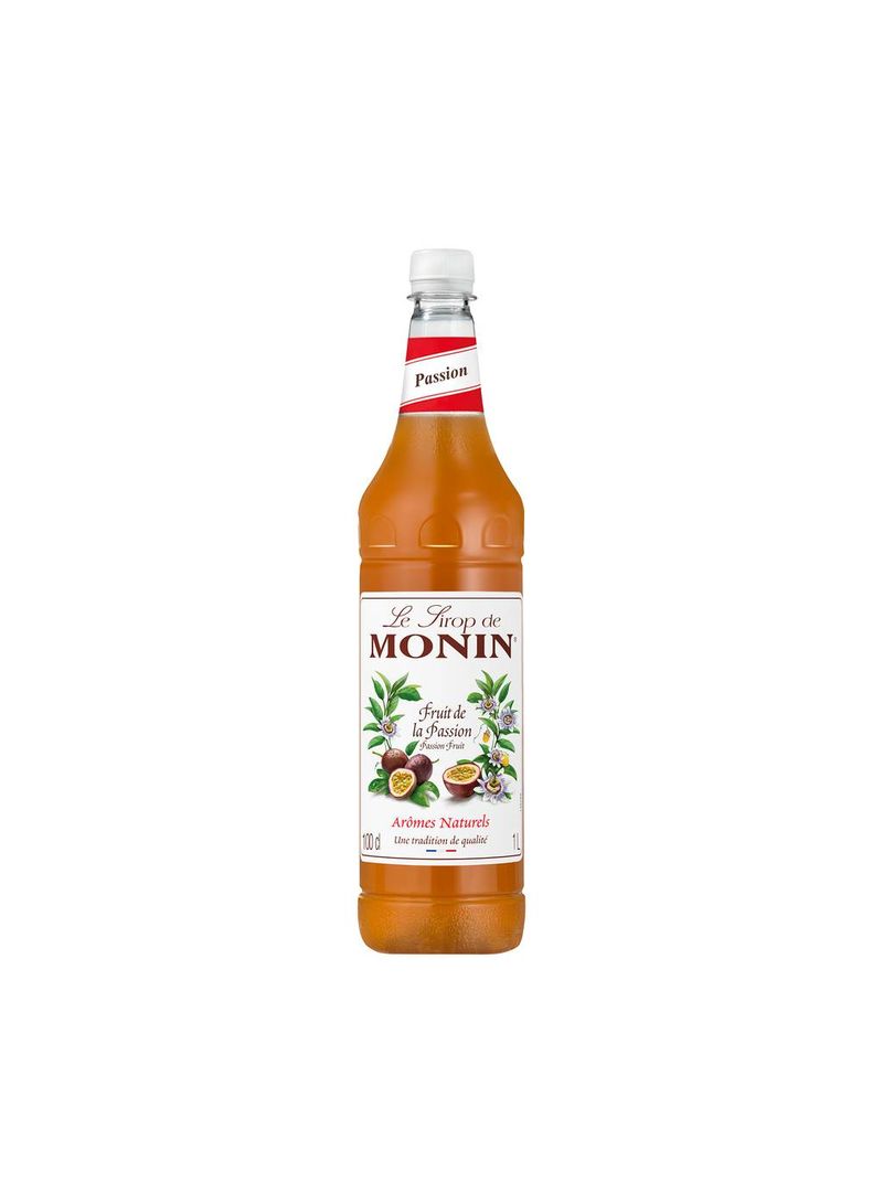 Monin Organic Passion Fruit Syrup 1Liters 