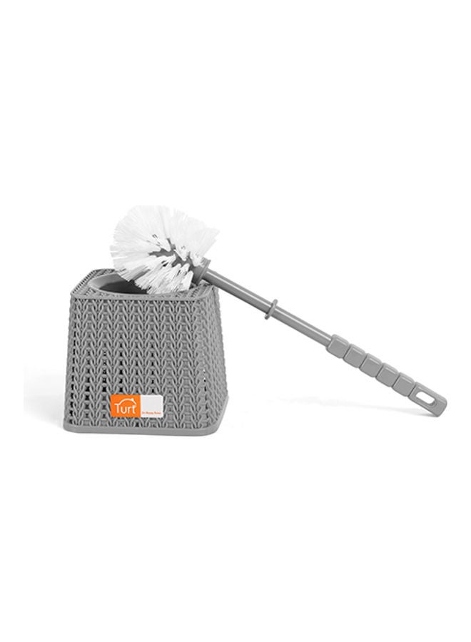 Plastic Toilet Brush Grey 37 x 13.5 x 13cm - v1608587471/N43256607A_2