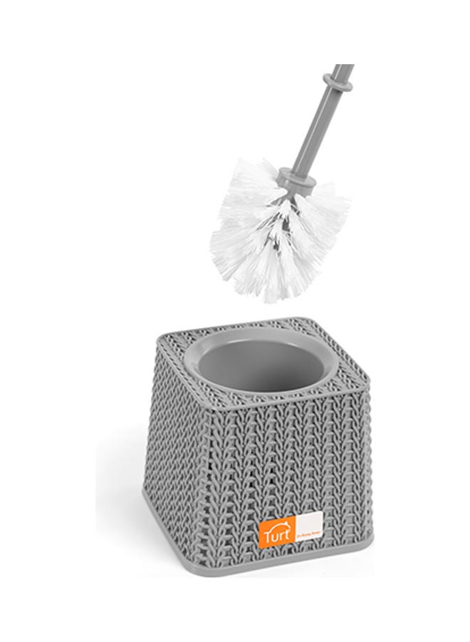 Plastic Toilet Brush Grey 37 x 13.5 x 13cm - v1608587471/N43256607A_4