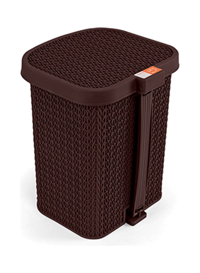 Small Trash Bin Brown 24.5 x 22.5 x 27.5cm - v1608587473/N43256618A_4