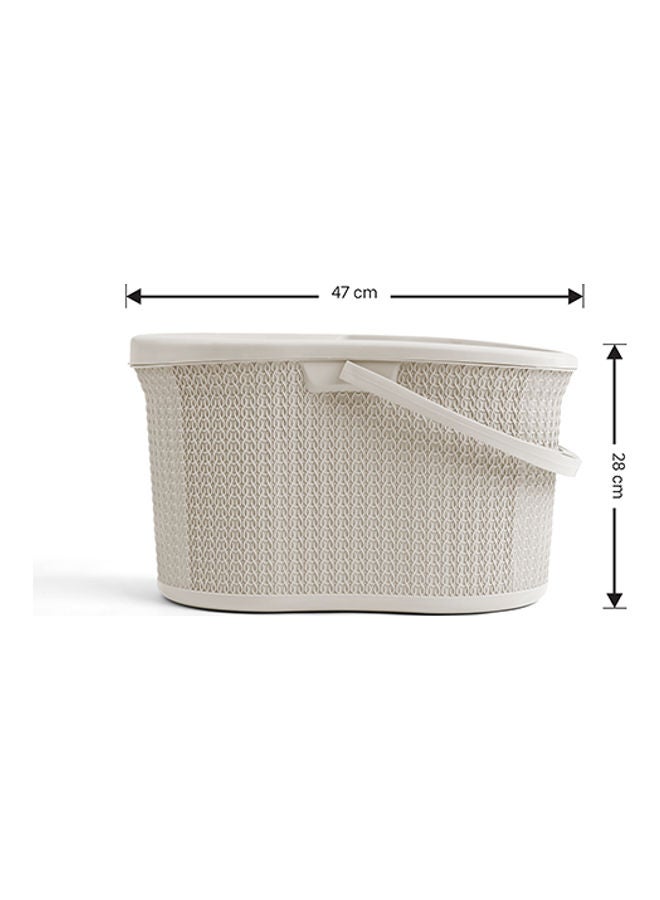 Twist Mop Bucket White 49 x 33 x 29cm
