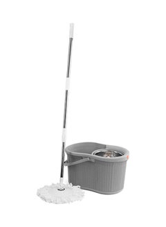 El Helal & Silver Star Twist Mop Bucket Grey 29x33x29cm  - Image 1