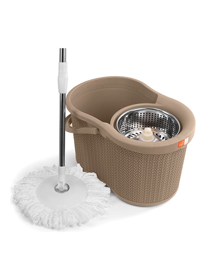 Turt Twist Mop Bucket Beige 49x33x29cm  - Image 2