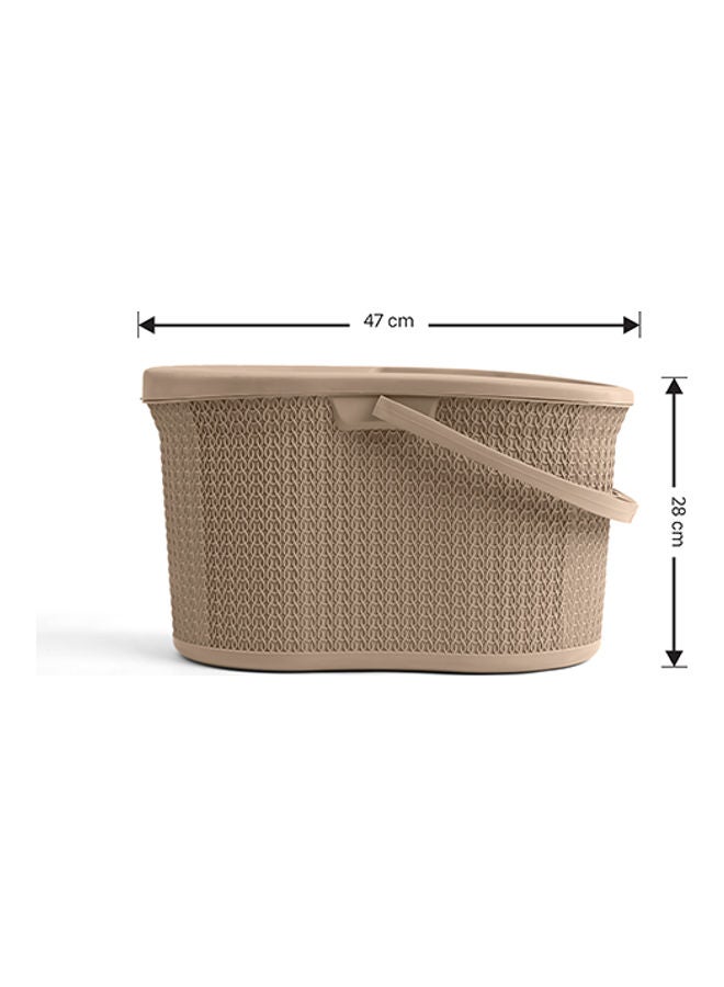 Turt Twist Mop Bucket Beige 49x33x29cm  - Image 3