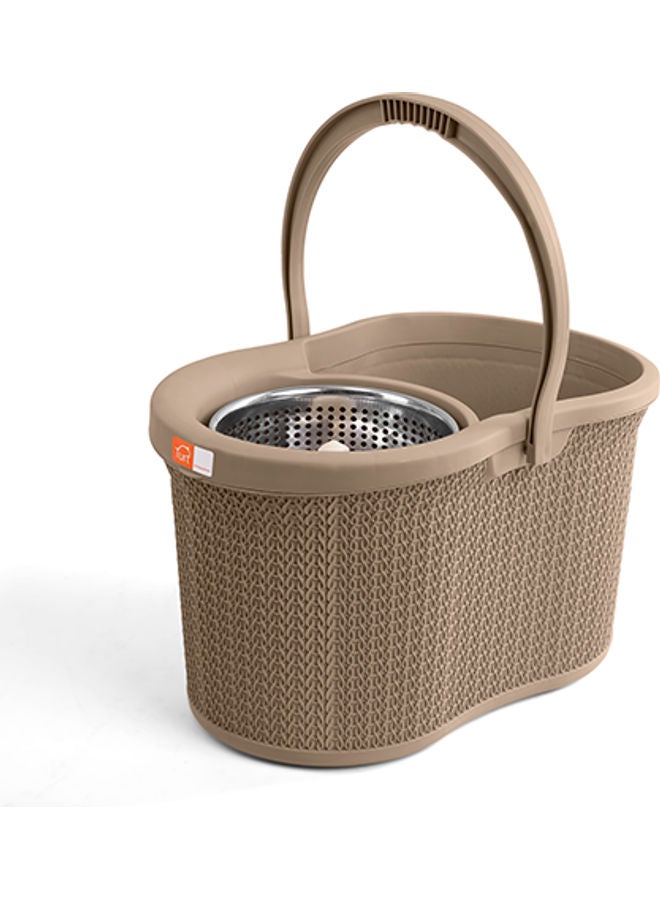 Turt Twist Mop Bucket Beige 49x33x29cm  - Image 4
