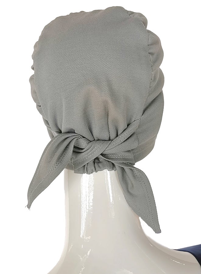 Sana'a Kayum Head Cap And Reusable Face Mask Set Titanium Grey Small  - Image 3