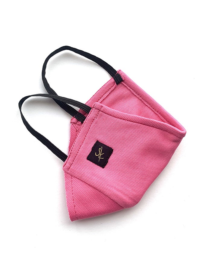 Sana'a Kayum Reusable Kids Face Mask Pink Bubble gum XXS - Image 2