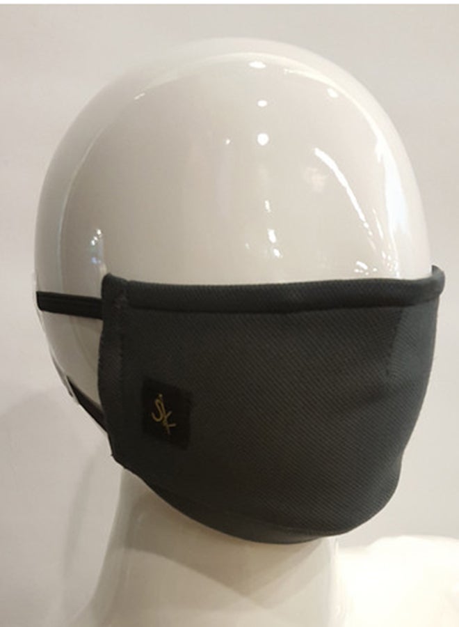 Sana'a Kayum Reusable Kids Face Mask Dark Grey XS - Image 4