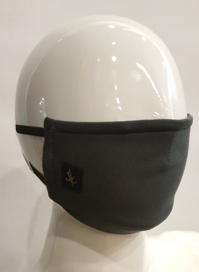 Sana'a Kayum Reusable Kids Face Mask Dark Grey XXS - Image 4