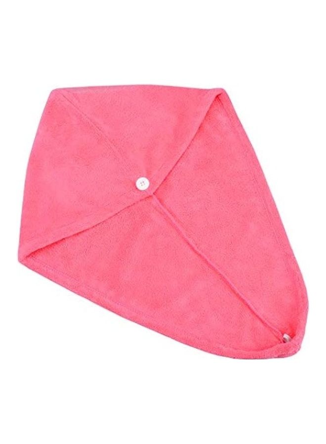 MAYOUTH Microfiber Hair Drying Towel Pink 10inch