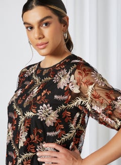 Embroidered Blouse Black Embroidery - v1608616227/N39982967V_3