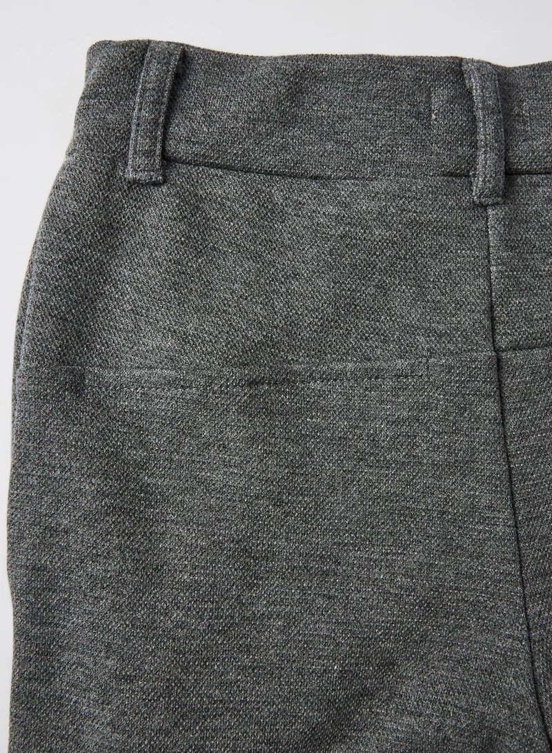 NAME IT Teens Slim Fit Pants Dark Grey