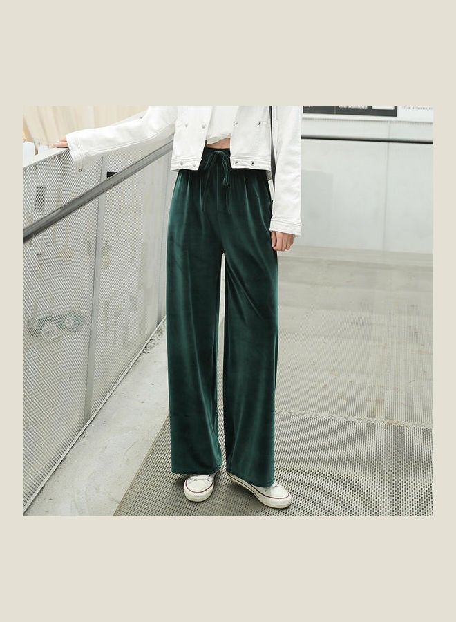 Loose Pants Dark Green - Image 1
