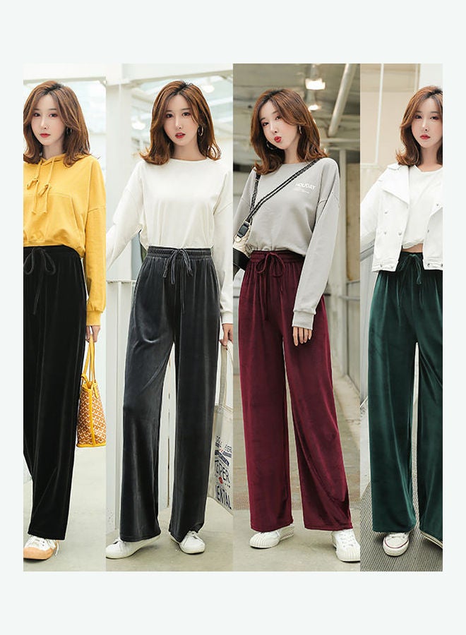 Loose Pants Dark Green - Image 2