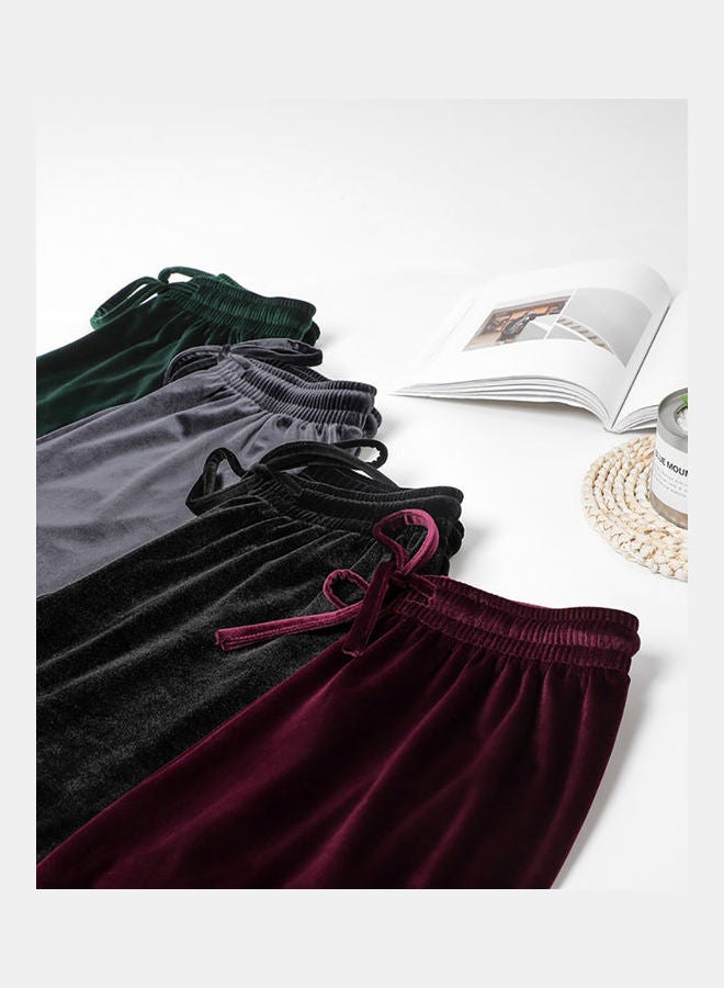 Loose Pants Dark Green - Image 3
