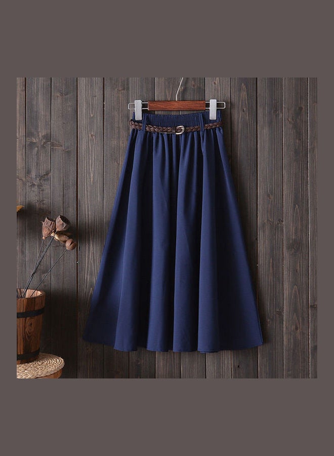 Generic - Pleated A Line Skirt Red - Image 1