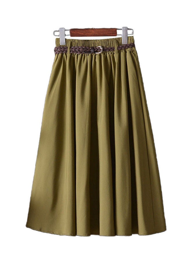 Generic - Pleated A Line Skirt Multicolor - Image 1