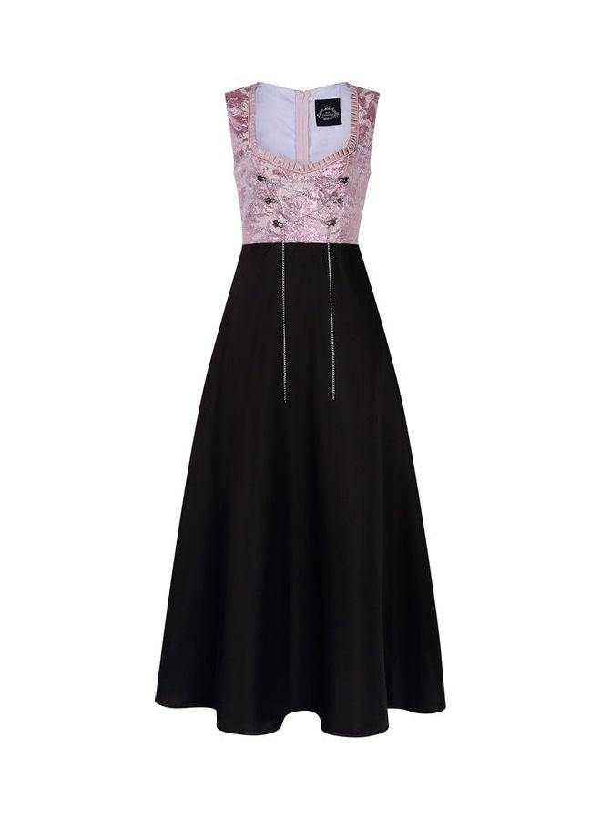 German Traditional Oktoberfest Classic Dress Pink - Image 4