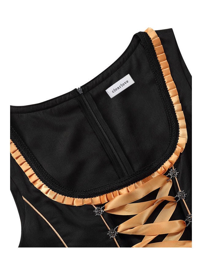 فستان كلاسيكي تقليدي للمهرجان - 3 قطع - Image 5