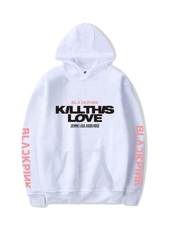 Printed Sweatshirt Navy - Image 5