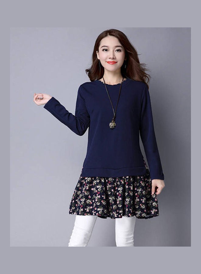 Bottoming Dress Dark Blue - Image 1