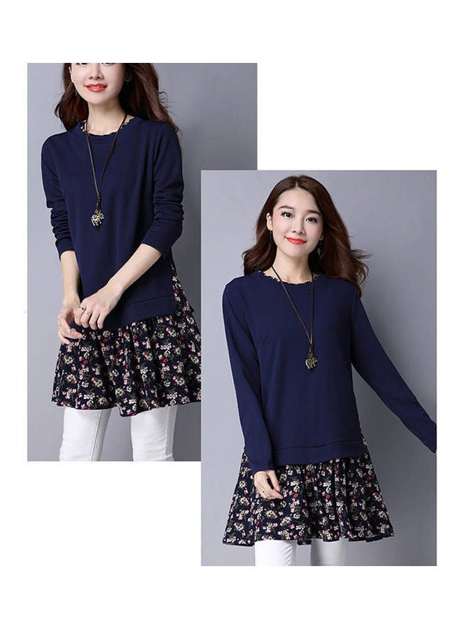 Bottoming Dress Dark Blue - Image 2