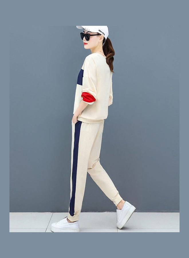 Casual Sports Two-Piece Suit Outfit Multicolour  - Image 4