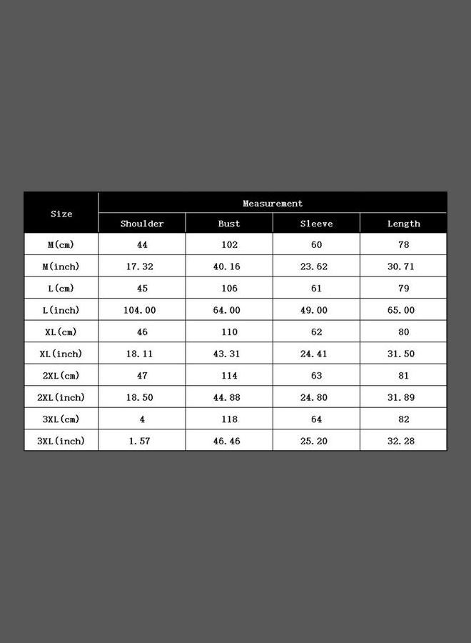 Cotton Coat Solid Color Zipper Closure Coat Khaki - Image 2