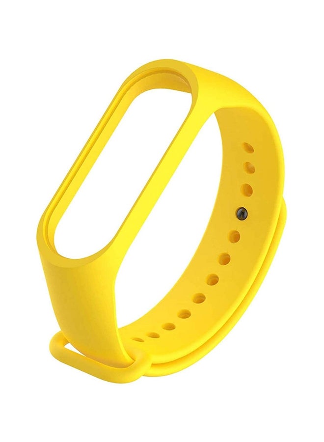 ARTLOOK Replacement Watch Strap For Xiaomi Mi Band 5 Yellow - Image 1