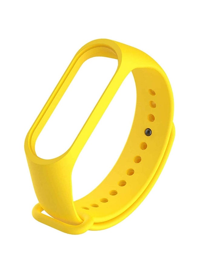 ARTLOOK Replacement Watch Strap For Xiaomi Mi Band 5 Yellow - Image 2