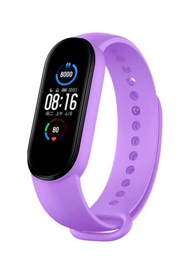 ARTLOOK Replacement Watch Strap For Xiaomi Mi Band 5 Purple - Image 2