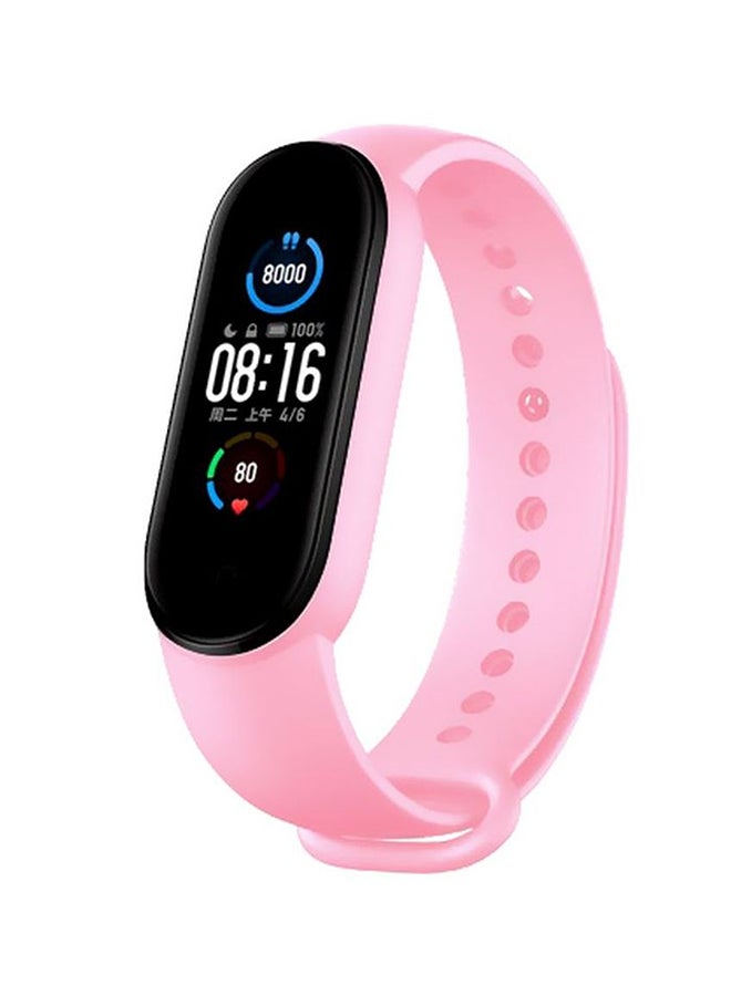 ARTLOOK Replacement Watch Strap For Xiaomi Mi Band 5 Pink - Image 1