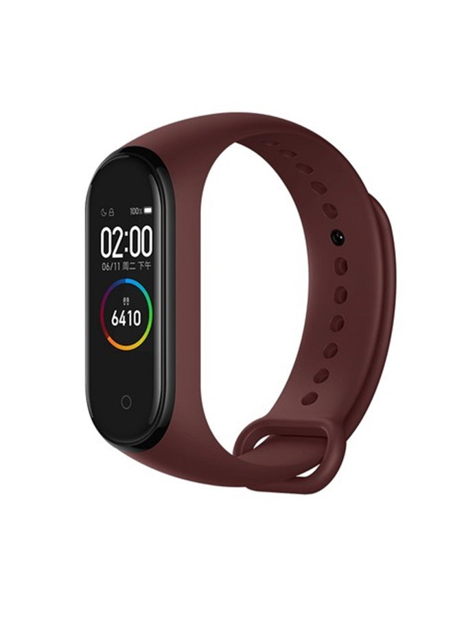 ARTLOOK Replacement Watch Strap For Xiaomi Mi Band 5 Wine - Image 1