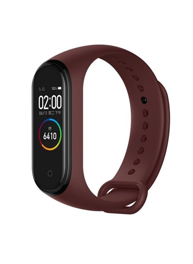 ARTLOOK Replacement Watch Strap For Xiaomi Mi Band 5 Wine - Image 2